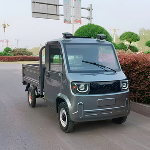 Mini-camionnette électrique en promotion, 4 roues, 2 places, avec benne de chargement - Product Image 1