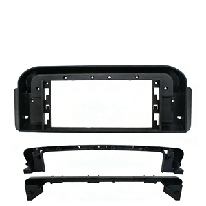 Qualité supérieure et design haut de gamme - Cadre d'autoradio noir mat de 12,3 pouces pour Toyota Land Cruiser <span class=keywords><strong>2023</strong></span> - Product Image 1