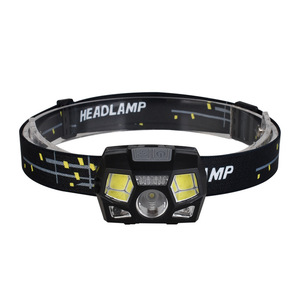 Induction Led Headlamp Rechargeable Waterproof For Fishing With <b>Dimmer</b> Function Plastic Body - Product Image 5
