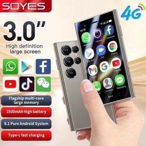 Bán buôn đậu nành s24pro Max Mini 4 gam điện thoại thông minh 3.0 inch <span class=keywords><strong>Quad</strong></span> <span class=keywords><strong>Core</strong></span> Dual Sim mở khóa <span class=keywords><strong>Android</strong></span> 10.0 thẻ điện thoại di động <span class=keywords><strong>Android</strong></span> điện thoại - Product Image 3