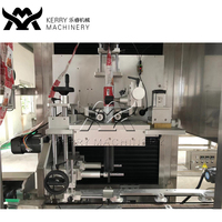 Machine d'étiquetage de bouteille semi-automatique/applicateur d'étiquettes/étiquettes fabricant