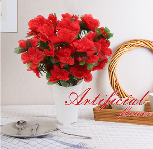 ดอกไม้ประดิษฐ์ ดอกโรโดเดนดรอน สำหรับตกแต่งภูมิทัศน์ห้างสรรพสินค้า - Product Image 2