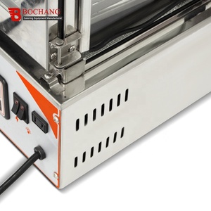 Machine à vapeur de riz électrique <span class=keywords><strong>6</strong></span> couches professionnelle de dessus de table chauffant l'armoire d'exposition de restauration rapide - Product Image 4