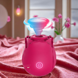 Alat masturbasi silikon mawar dewasa, mainan seks wanita <span class=keywords><strong>Stimulator</strong></span> payudara telur 10 Kecepatan - Product Image 4