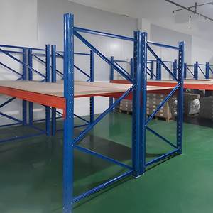 Support de palette en métal robuste de 6 mètres de haut Rayonnage en fer antirouille à 5 couches pour le stockage en entrepôt pour garages - Product Image 4