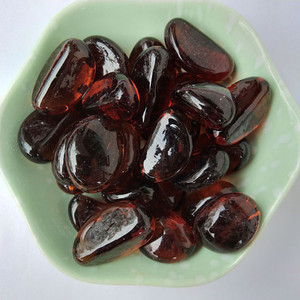 Galets de verre décoratif pour aquarium, vente en gros - Product Image 5