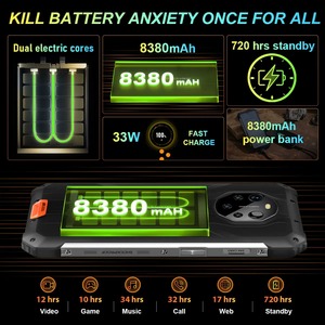 <span class=keywords><strong>Blackview</strong></span> <span class=keywords><strong>BL8800</strong></span> <span class=keywords><strong>Pro</strong></span> 5G Teléfono móvil resistente Pantalla de 6,58 "Smartphone Dimensity 700 8GB + 128GB Teléfono móvil 8380mAh Imagen térmica - Product Image 4