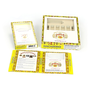 Boîte rigide magnétique pliable personnalisée Dr.Box avec couvercle à fermeture magnétique, emballage pour cigares, boîtes pliantes en papier avec fenêtre transparente - Product Image 5