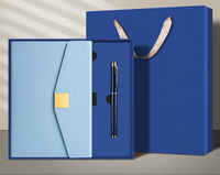 Ensemble cadeau de bloc-notes A5 avec logo personnalisé, coffret cadeau promotionnel pour entreprise, avec stylo