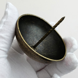 Grandes rivets en bronze antique de 6 cm, solides et autoperceurs, pour la décoration de portes et de canapés - Product Image 4