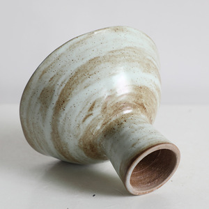 Forno in gres <span class=keywords><strong>ceramica</strong></span> trasformato in ciotola da tè giapponese ciotola da dessert ampia ciotola da frutta bianca - Product Image 4