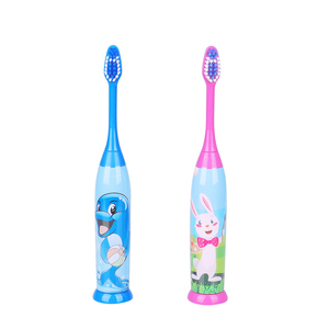 <span class=keywords><strong>Brosse</strong></span> à <span class=keywords><strong>dents</strong></span> électrique pour enfants étanche IPX4 décorée de dessins animés avec <span class=keywords><strong>brosse</strong></span> à <span class=keywords><strong>dents</strong></span> pour enfants à poils polis doux - Product Image 3