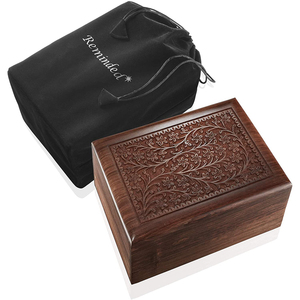 WDF doğal cinerary tabut dökmek için animaux kremasyon toptan ahşap köpekler için küçük hayvanlar için bambu pet <span class=keywords><strong>urns</strong></span> - Product Image 5