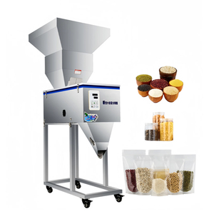 Machine de remplissage de poudre d'épices sèches de haute qualité 2500g, distributeur de granulés pour boissons, céréales, noix et sel - Product Image 1