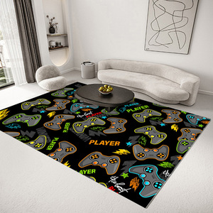 DaiRui Gamer Tapis Garçon Enfant Adolescent Nursery Controller Tapis, Funny 3D Printed Carpet Gaming Floor Mat - Product Image 5