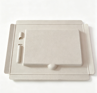 Boîte cadeau en pulpe moulée sur mesure, écologique, recyclable, pour supermarchés et produits électroniques, articles numériques