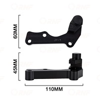 Support d'adaptation de frein à disque flottant en alliage d'aluminium de qualité supérieure pour Surron Ultra Bee, pièces de mise à niveau pour moto électrique tout-terrain