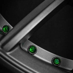 Dynamic Sharp Spoke Three Piece 6061-T6 Forged Alloy Wheel With Hub Center Cap Concave Structure Custom Appearance Options - Product Image 3