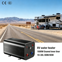 Chauffe-eau pour camping-car, chauffe-eau pour motorhome, 12V 240V double tension avec protection contre les fuites de 6 gallons, vente en gros