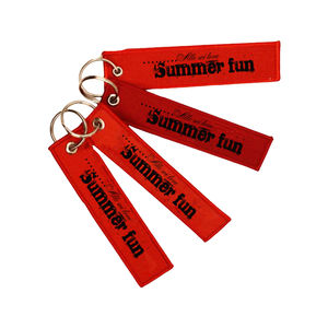 مخصص مفتاح الحبل المعصم سلسلة المفاتيح حزام البوليستر شعار المطبوعة قصيرة - Product Image 1
