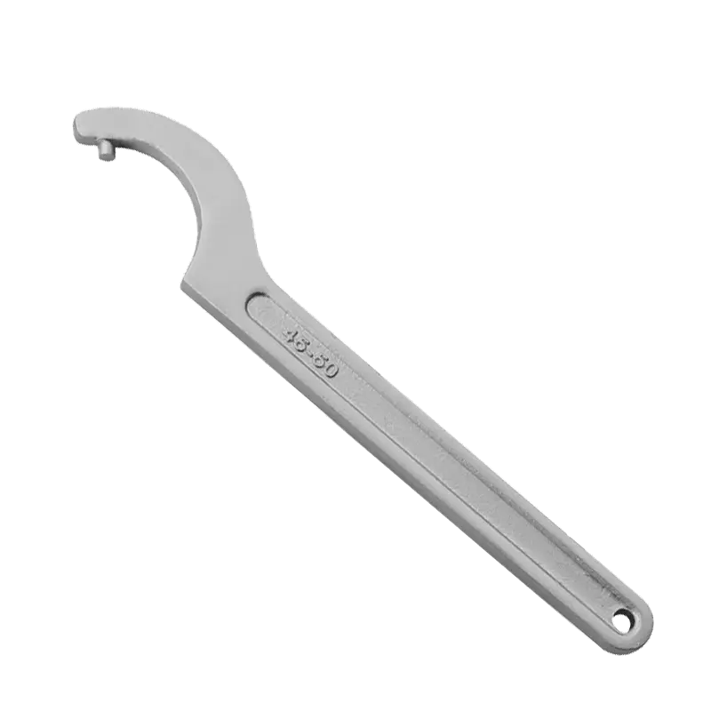 Professional OEM manufacturer WEDO UKAS GS FM ISO9001 Certificate Stainless Hook Wrench With Pin