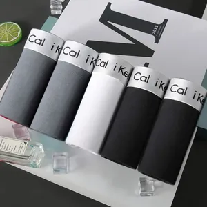 สินค้าดรอปชิปปี 2026 กางเกงบ็อกเซอร์ชาย 10A แพ็ค 5 ตัว |   กางเกงในขาสั้นยูแบรนด์ ยู ผลิตจากผ้าฝ้าย ระบายอากาศได้ดี เป็นมิตรต่อสิ่งแวดล้อม และป้องกันแบคทีเรีย ดีไซน์เซ็กซี่ - Product Image 1