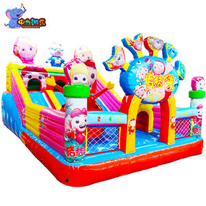 Dev şişme oyun alanı şişme fedai sıçrama ev çocuklar için şişme oyun parkı şatosu şişme trambolin Playland - Product Image 5