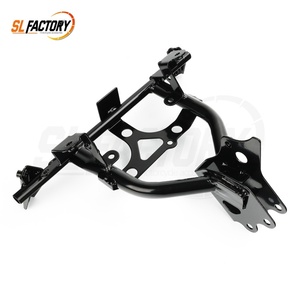 ขายึดไฟหน้ารถจักรยานยนต์อะลูมิเนียมและแฟริ่งสำหรับ <span class=keywords><strong>CBR500R</strong></span>/CBR 500R 2016-2018 สีดำ - Product Image 1