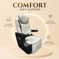 Siège de voiture VIP de luxe en cuir Napapi personnalisé, style populaire, avec accoudoir réglable et porte-gobelet pour Toyota Sienna GL8 Carnival