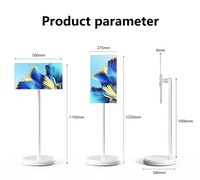 22 24 27 32 Inch Portable and Movable Intelligent Interactive Touch Screen for Home Smart TV Android Portable Display
