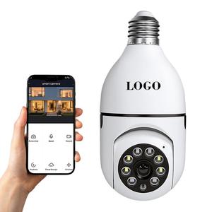 0728 Ptz Rotation Portable <b>Bulb</b> <b>Light</b> Camera 2.4g Wireless Local Storage Ip Full Color <b>Night</b> Vision Home Security - Product Image 4