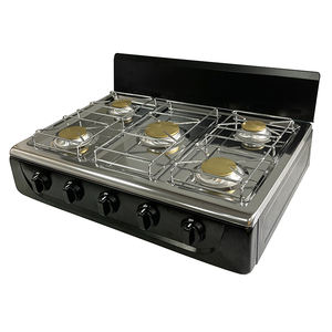 Cuisinière Gazinière 5 Feux Haute Qualité Prix Bas Cinq Brûleurs en Fonte Gazinière à Gaz - Product Image 3