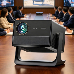 Proyector de Videojuegos Smart <span class=keywords><strong>TV</strong></span> Nativo 1080P, Sistema Vidaa-<span class=keywords><strong>TV</strong></span>, Proyector Digital Wifi para Exteriores, Reuniones Inalámbricas, Películas en 4K, Compatible con Teléfonos - Product Image 1