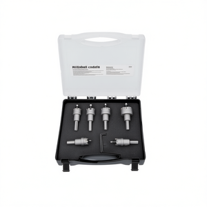 Jeu de scies cloches Fervi avec inserts en carbure, 6 pièces, pour percer le métal et le bois - Product Image 2