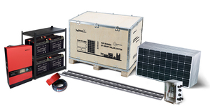 Sistema de Almacenamiento de Energía Solar Fuera de la Red Vmaxpower de 10kw, Conjunto Completo de Equipos con Baterías de Plomo-Ácido - Product Image 2
