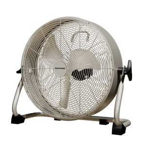Ventilador de piso recargable con motor de CC, 12V, rotación orbital de 360 grados para acampar, hogar, ventilador 3D para exteriores - Product Image 1