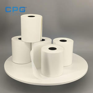 Papel Térmico Transparente de Primera Calidad Directo de Fábrica, 57x50mm, 45gsm/48gsm, para Impresora Mini, Rollo de Papel para Recibos POS - Product Image 1