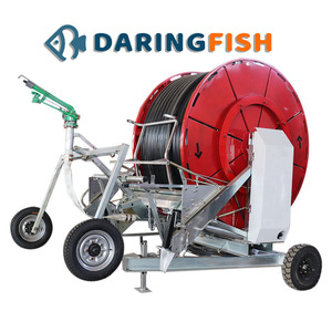 Système d'irrigation mobile numérique DaringFish Farm avec arroseur autopropulsé à <span class=keywords><strong>roue</strong></span> métallique et enrouleur de <span class=keywords><strong>tuyau</strong></span> rétractable - Product Image 6