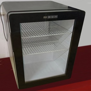 <span class=keywords><strong>70L</strong></span> זכוכית דלת בקבוק cooler שחור משקאות מקרר השיש מקרר רכב תצוגת showcase קטן cooler - Product Image 3