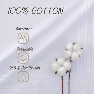 Mouchoirs de poche en coton doux blancs personnalisés avec logo pour hommes et femmes – Vente en gros - Product Image 3