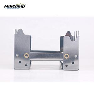 חיצוני קמפינג כיריים פיקניק מתקפל תנור תנור נייד מיני אלכוהול מוצק קמפינג דלק מוצקים - Product Image 4