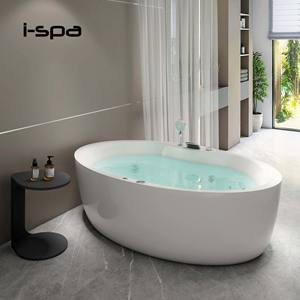 Bañera Ovalada Acrílica Independiente Passion Plus para Uso en Interiores en Hoteles y Villas - Product Image 4