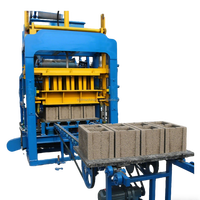 Machine à blocs de béton QT4-15 de haute qualité fabriquée en Chine à vendre, avec une machine automatique hydraulique à haute efficacité pour briques creuses et pleines