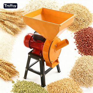 Broyeur Électrique <span class=keywords><strong>de</strong></span> Maïs et Céréales, Moulin à Grains, Concasseur, Pulvérisateur, Machine à Marteaux 220V 2.2kW Multifonctionnel pour Poudre Fine Sèche et Humide pour Ferme - Product Image 3