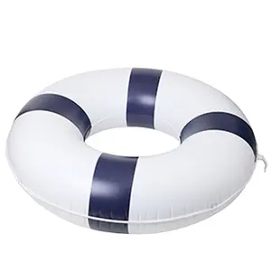 Tubo di nuoto della boa di plastica durevole dell'anello di vita gonfiabile economico del vinile resistente per il galleggiante della piscina degli adulti