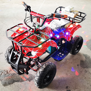 2025 comercial Mini ATV eléctrico pequeño doble todoterreno Quad Bike <span class=keywords><strong>alquiler</strong></span> cuadrado cuatro ruedas coches <span class=keywords><strong>de</strong></span> parachoques para niños para negocios - Product Image 3