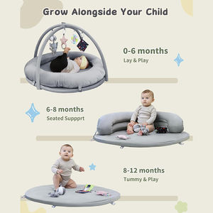 5 en 1 bébé jouer Gym épais et en peluche bébé <span class=keywords><strong>tapis</strong></span> <span class=keywords><strong>de</strong></span> jeu ventre temps <span class=keywords><strong>tapis</strong></span> avec des jouets en peluche pour le développement <span class=keywords><strong>de</strong></span> la motricité bébé activité <span class=keywords><strong>tapis</strong></span> - Product Image 6