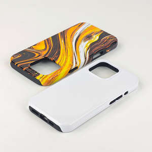 <span class=keywords><strong>Cover</strong></span> per telefono 2 in 1 3D per sublimazione, rivestita, per <span class=keywords><strong>iPhone</strong></span> 17 16 15 14 13 12 Pro Max Plus, stampa fotografica a trasferimento termico, <span class=keywords><strong>cover</strong></span> vuote - Product Image 6