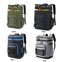 Großpackung mit Rabatt: Günstige, wasserdichte Outdoor-Thermo-Lunch-Kühltasche, isolierte Picknick-Rucksacktasche