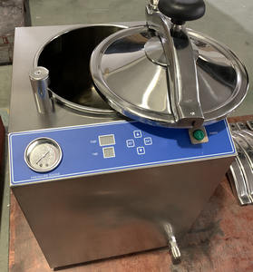 Barattolo di vetro dell'alimento della carne in scatola/sterilizzatore verticale dell'<span class=keywords><strong>autoclave</strong></span> di sterilizzazione a vapore della vetreria 28L prezzo - Product Image 4